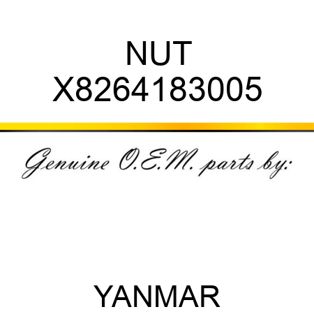 NUT X8264183005