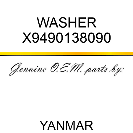 WASHER X9490138090