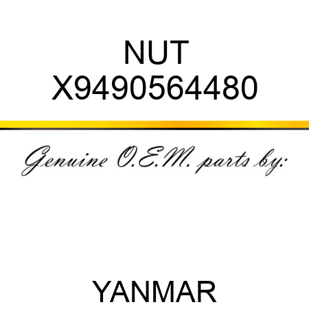 NUT X9490564480