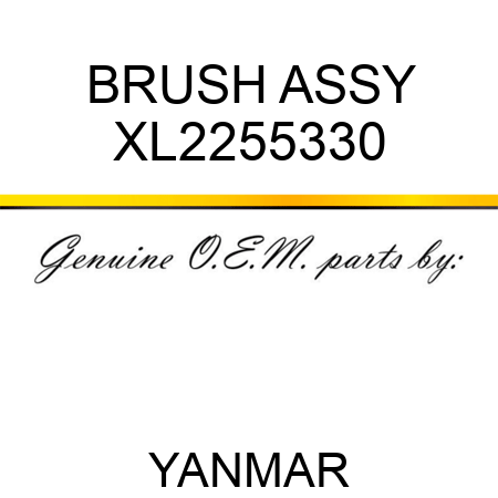 BRUSH ASSY XL2255330