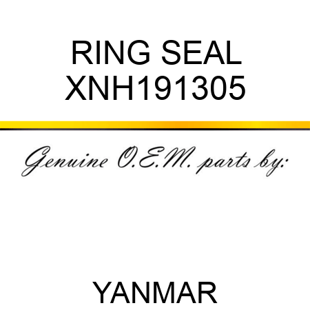 RING, SEAL XNH191305
