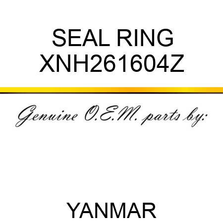 SEAL RING XNH261604Z