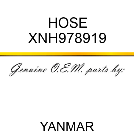 HOSE XNH978919