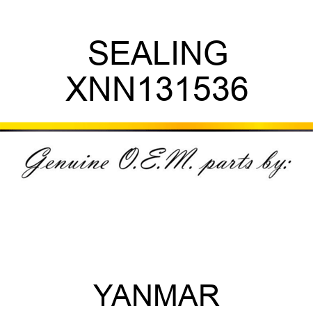 SEALING XNN131536