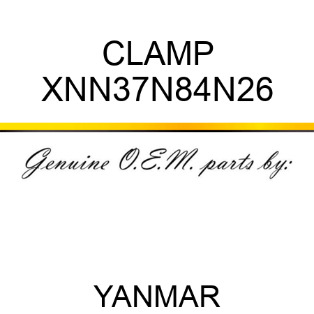 CLAMP XNN37N84N26