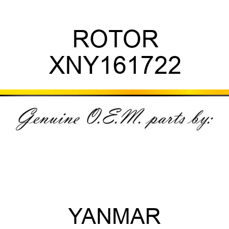 ROTOR XNY161722