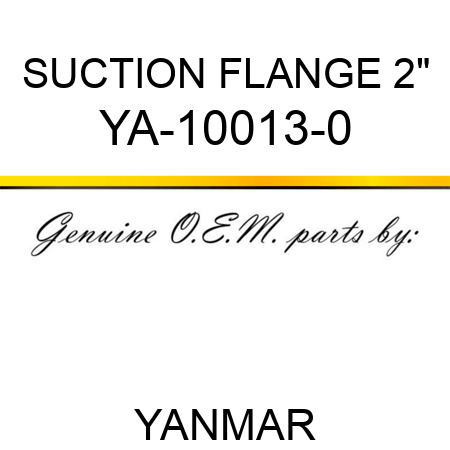 SUCTION FLANGE 2