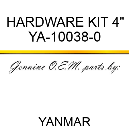 HARDWARE KIT 4