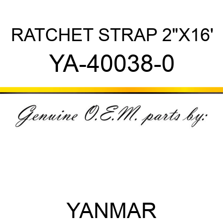 RATCHET STRAP 2