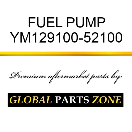 FUEL PUMP YM129100-52100