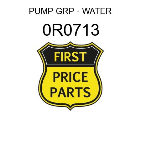 PUMP GRP - WATER 0R0713