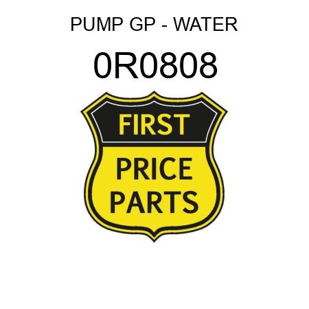 PUMP GP - WATER 0R0808