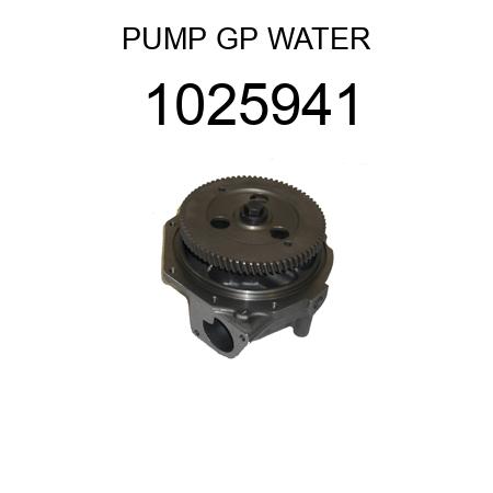 PUMP GP WATER 1025941