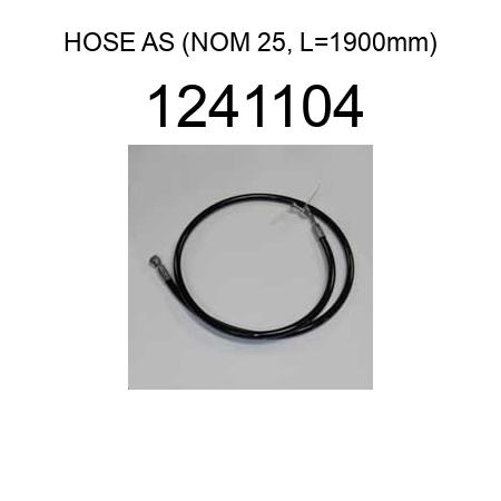 HOSE AS (NOM 25, L=1900mm) 1241104
