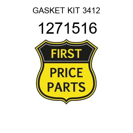 GASKET KIT 3412 1271516