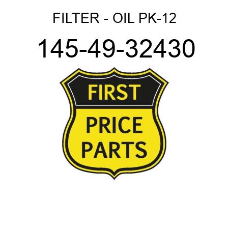FILTER - OIL PK-12 145-49-32430