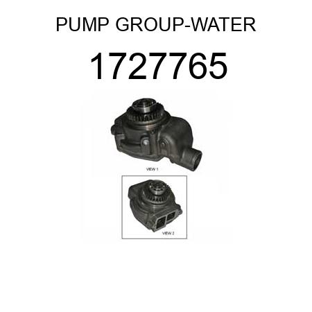 WATER PUMP 1727765