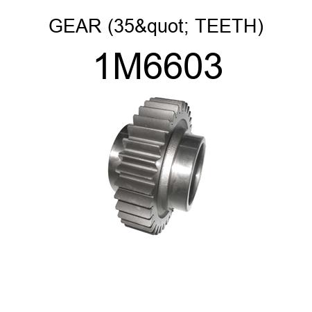 GEAR (35" TEETH) 1M6603