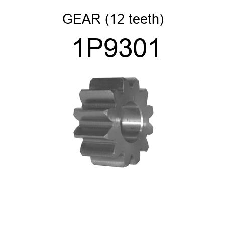 GEAR (12 teeth) 1P9301