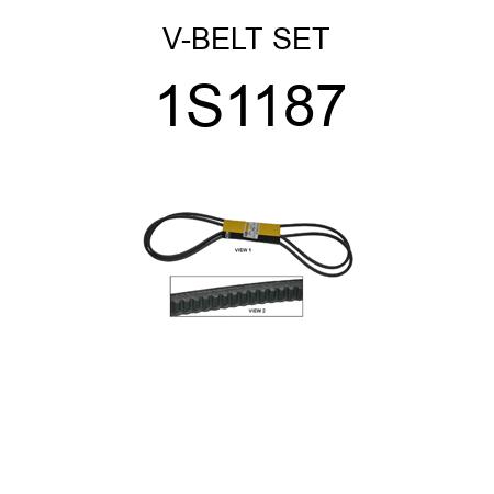 V-BELT SET 1S1187