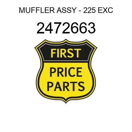 MUFFLER ASSY - 225 EXC 2472663