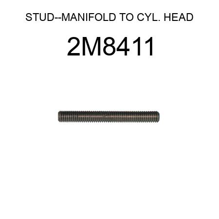STUD--MANIFOLD TO CYL. HEAD 2M8411