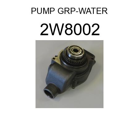 PUMP GRP-WATER 2W8002