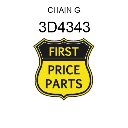 CHAIN G 3D4343
