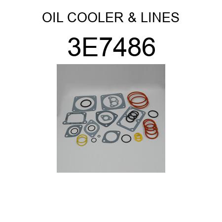 OIL COOLER & LINES 3E7486