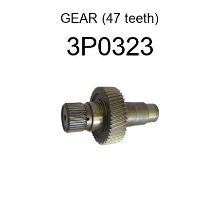 GEAR (47 teeth) 3P0323