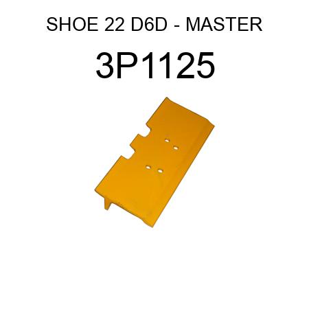 SHOE 22 D6D - MASTER 3P1125