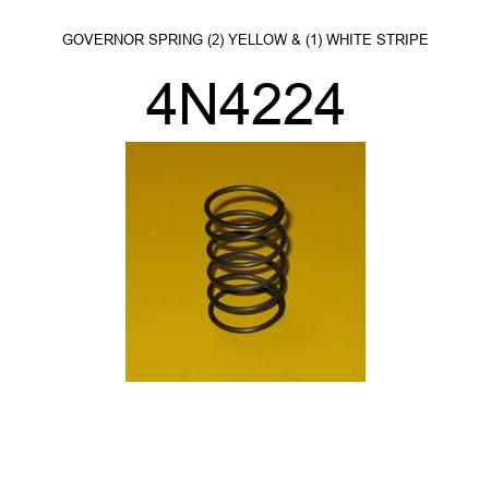 GOVERNOR SPRING (2) YELLOW & (1) WHITE STRIPE 4N4224