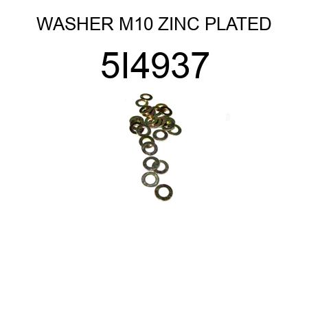 WASHER M10 ZINC PLATED 5I4937