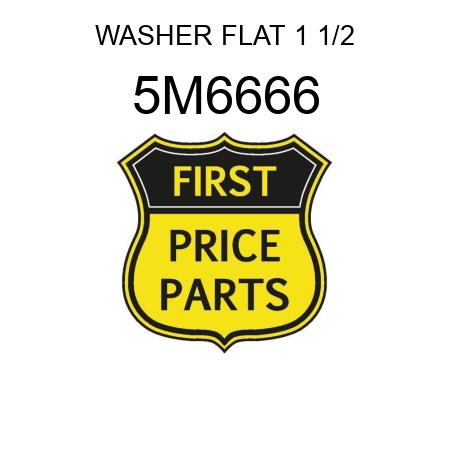 WASHER FLAT 1 1/2 5M6666