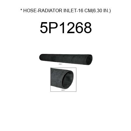 * HOSE-RADIATOR INLET - 90 CM 5P1268