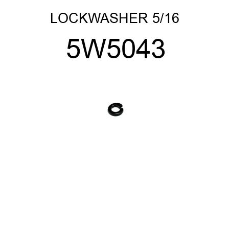 LOCKWASHER 5/16 5W5043