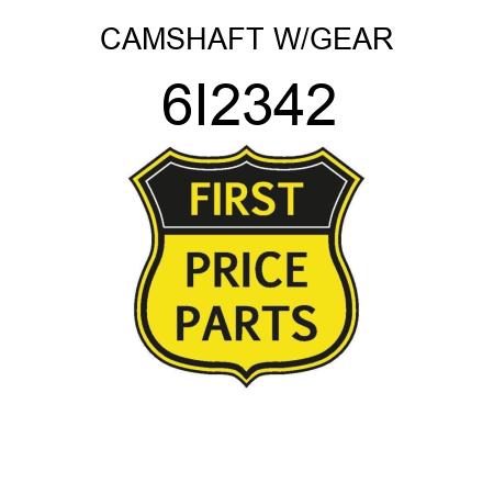 CAMSHAFT W/GEAR 6I2342