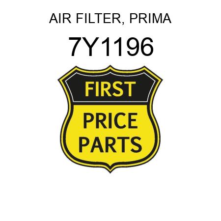 AIR FILTER, PRIMA 7Y1196