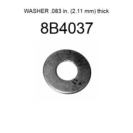 WASHER .083 in. (2.11 mm) thick 8B4037