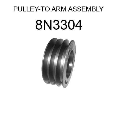PULLEY-TO ARM ASSEMBLY 8N3304