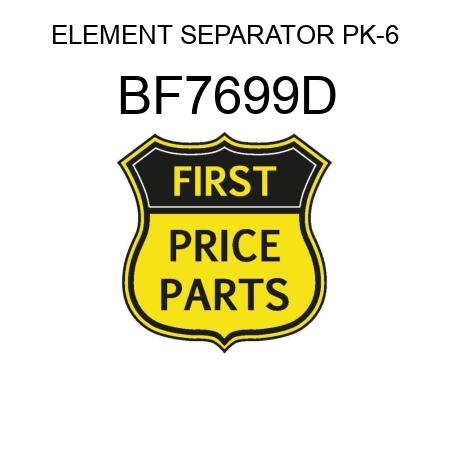 ELEMENT SEPARATOR PK-6 BF7699D