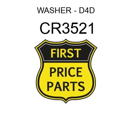 WASHER - D4D CR3521